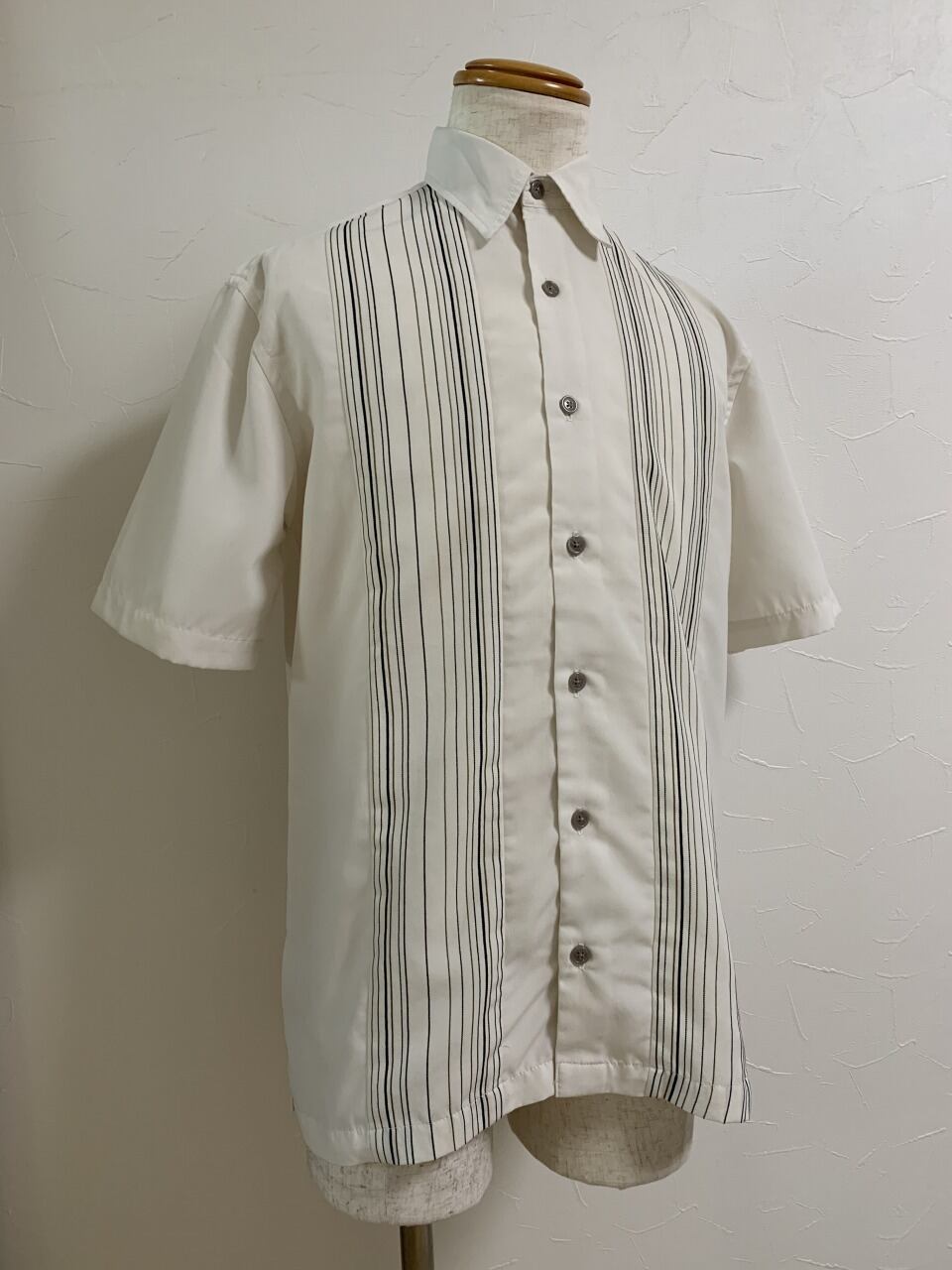 1990's Switched Design Short Sleeve Shirt