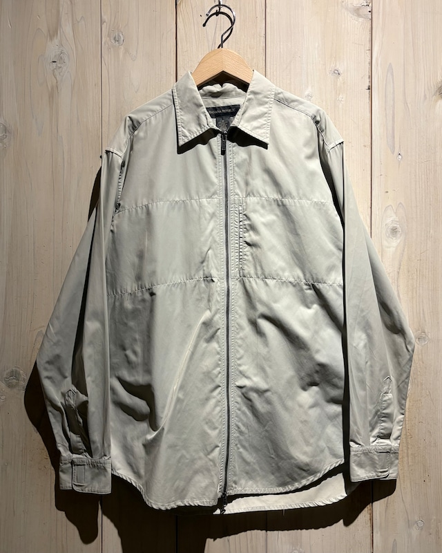 【a.k.a.C.a.k.a vintage】“BANANA REPUBLIC”Double Zip Gimmick Shirt Jacket