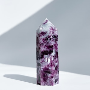 レピドライト タワー型14◇ Lepidolite ◇天然石・鉱物・パワーストーン◇