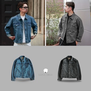 Okayama Denim Vintage Over Jacket【オーバーシルエット】【唯一無二の加工】【岡山デニム】【送料無料】
