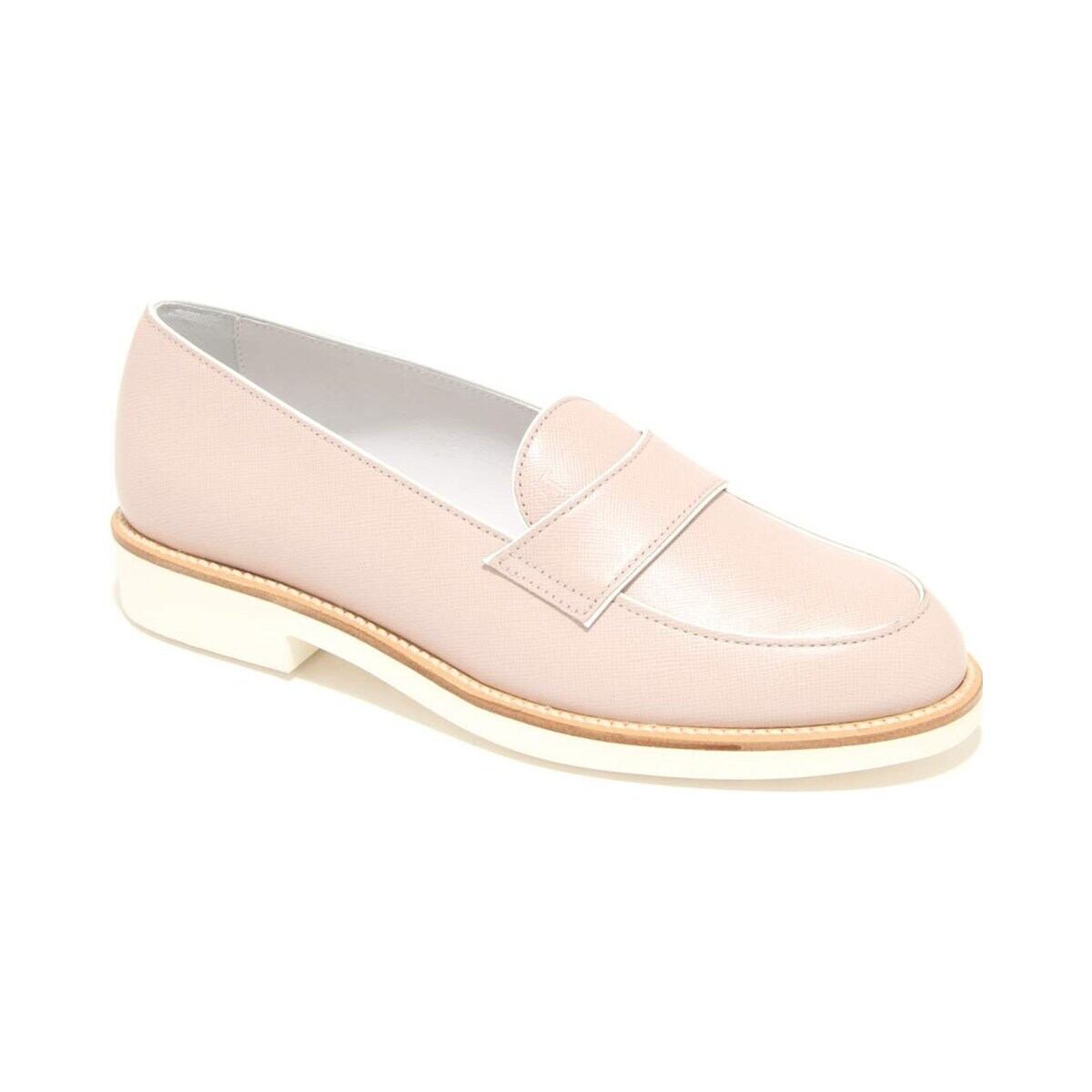 TOD'S トッズ レディース ローファー レザー・エナメル ベージュ