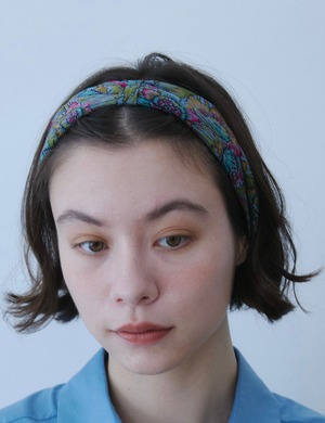 TIE HAIRBAND｜Bohemian flower