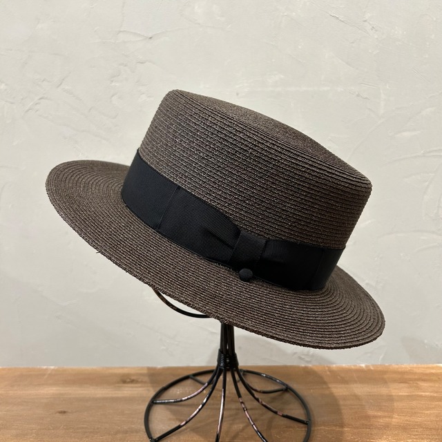RAFFIA BLADE BOATER