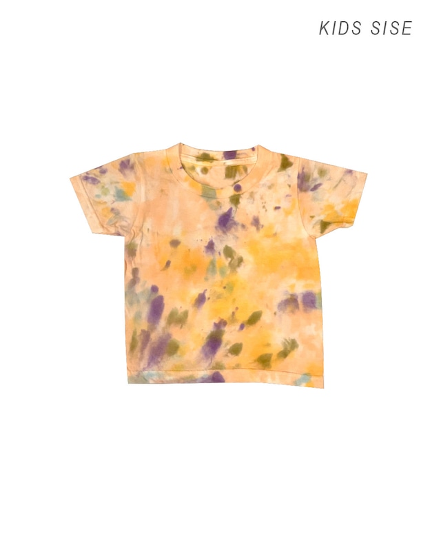 KIDS T-shirts "MARBLE ORANGE MIX"