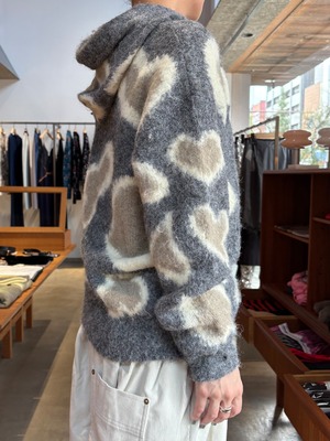 【25AW】OPEN YY オープン ワイワイ / LEOPARD IN LOVE HOODIE / フーディー