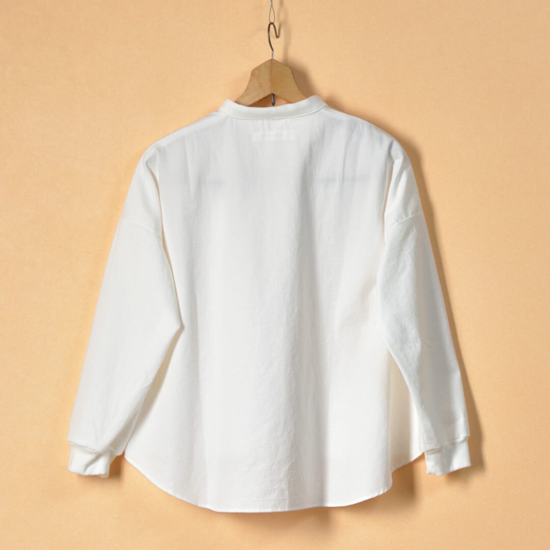 sasanqua by trees サザンカバイツリーズ Living shirts リビングシャツ・オフホワイト【送料無料】