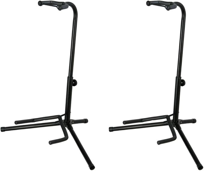 アリア　ギタースタンド付き Aria ギタースタンド GS2003B 2本セット エレキギター、ベース、アコギ
