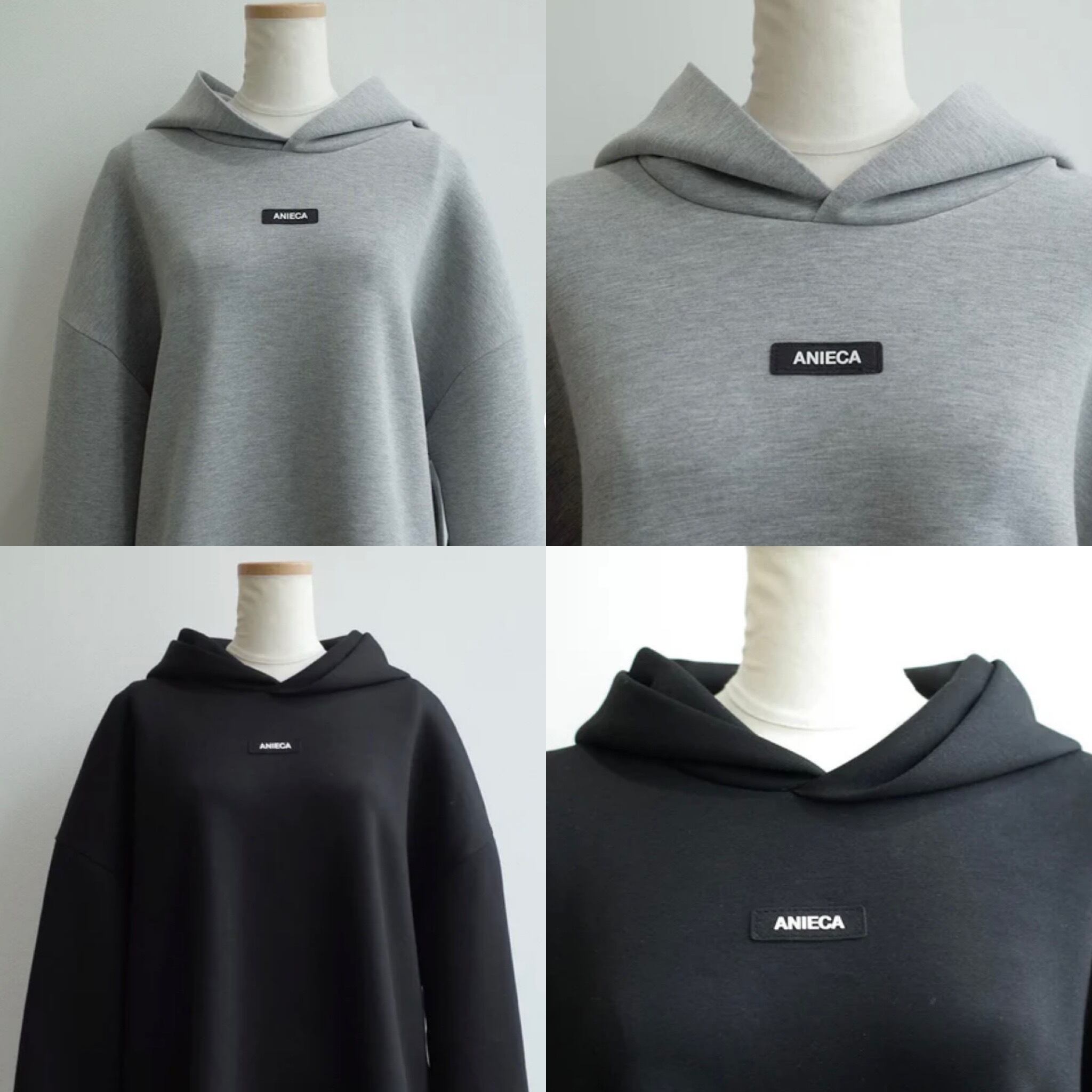 「K♡」【ANIECA】シンプルポンチパーカー ANIECA 】シンプルポンチパーカー | valance 福井｜レディース