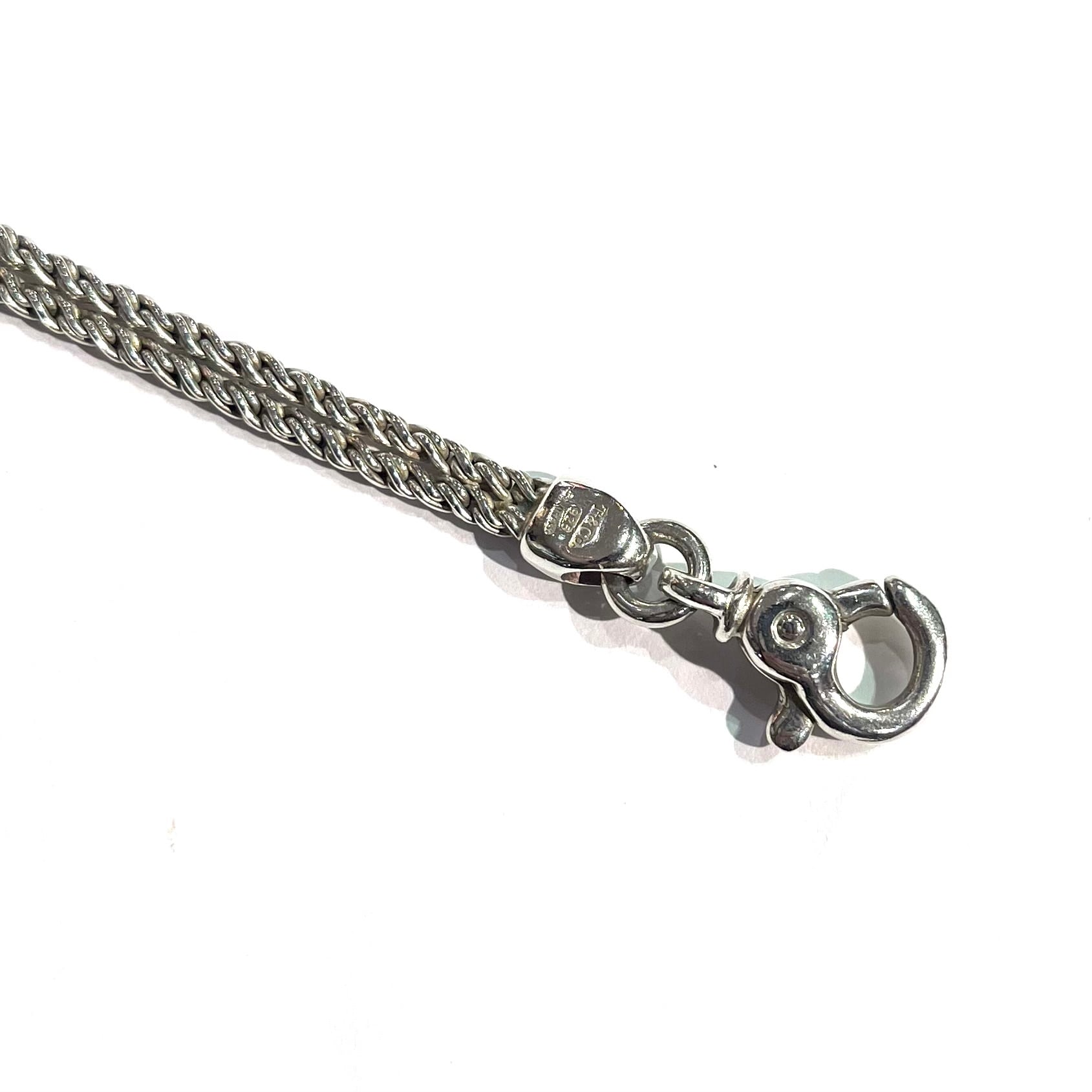 TIFFANY&CO.】1975ツイストノット ブレスレット／シルバー925／2連