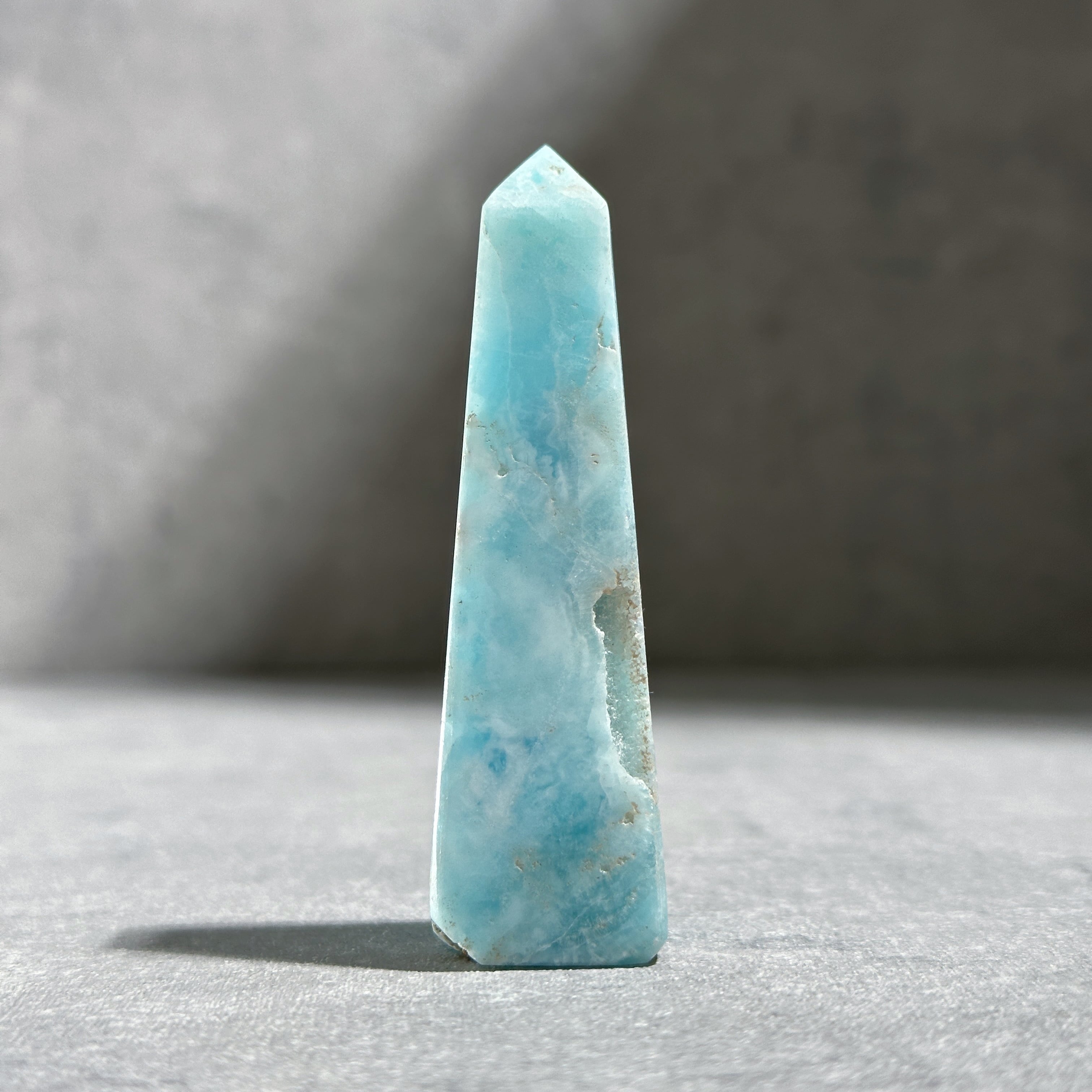高品質】ブルーアラゴナイト タワー22◇Blue Aragonite◇天然石・鉱物