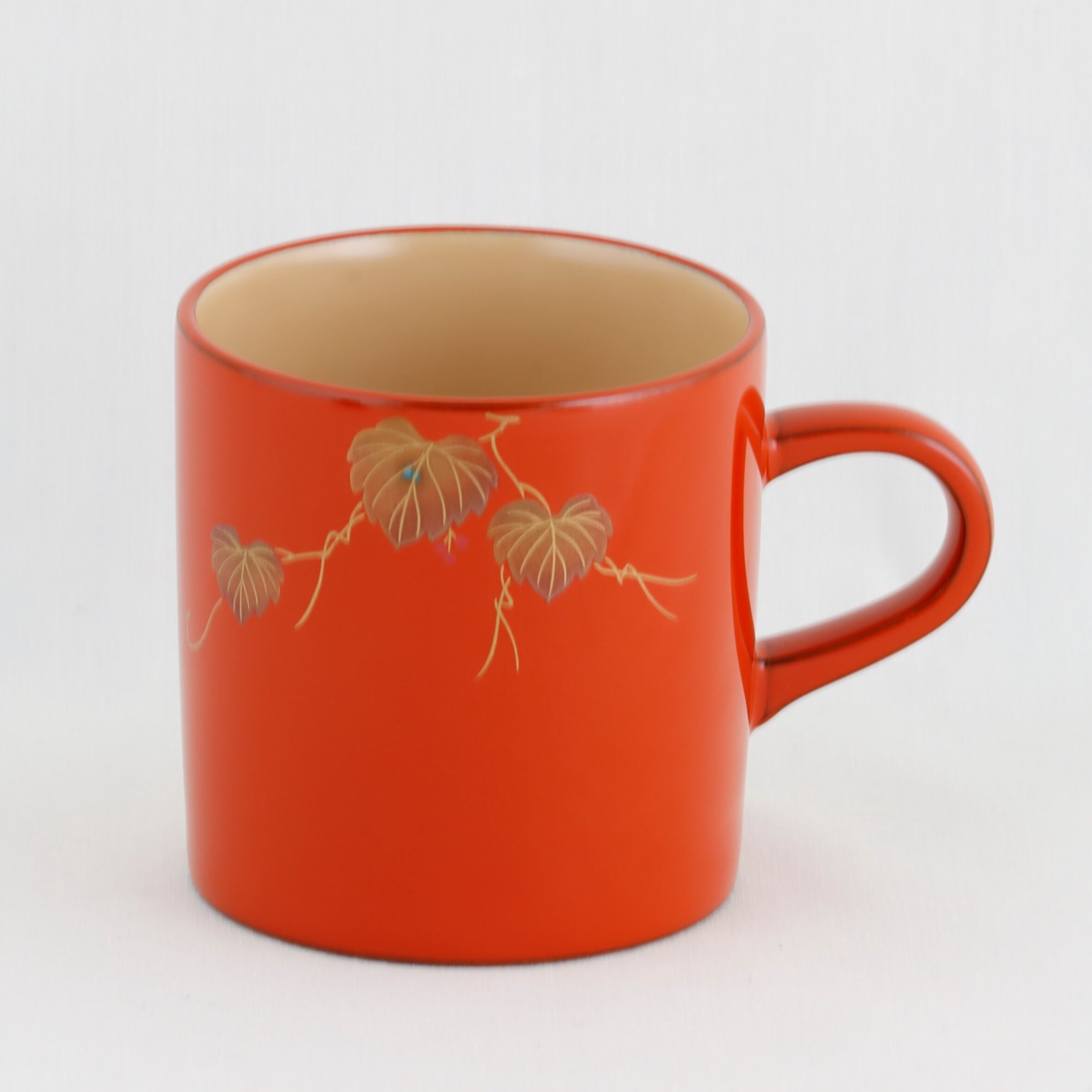 1102-1 輪島塗 ペア珈琲カップ／蔦蒔絵 | 輪島塗 加藤漆器店 公式