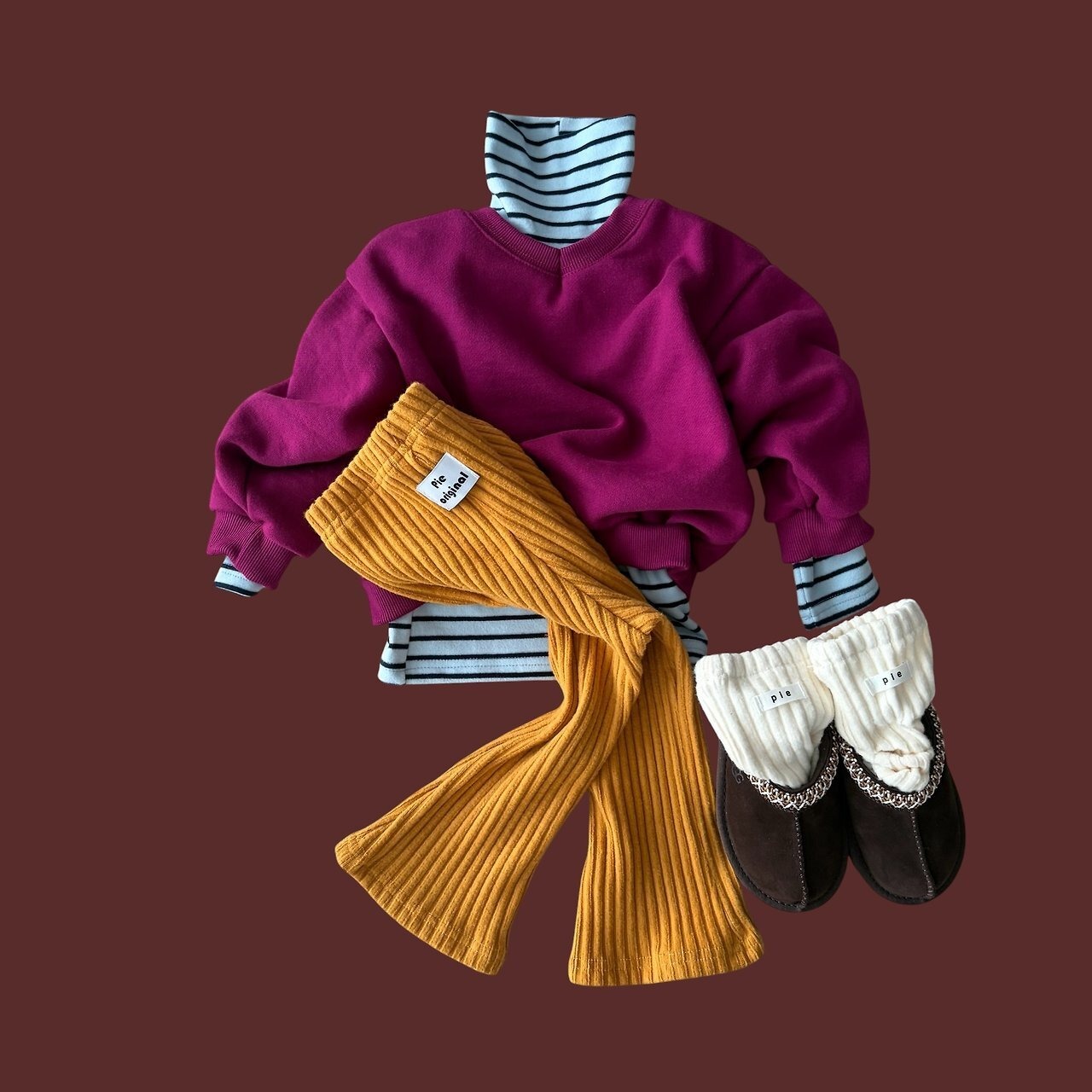 PIE［取寄］dangun turtle neck tee 26winter