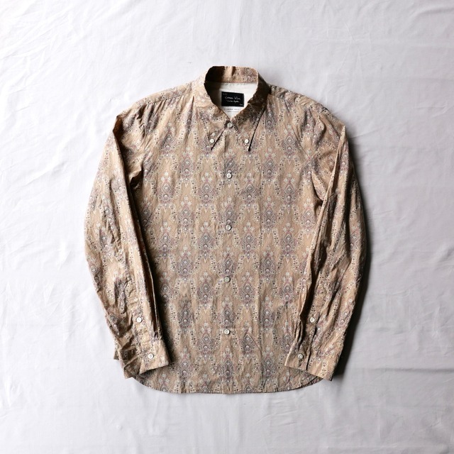 Number (N)ine "黒タグ本人期" COTTON PAISLEY SHIRT