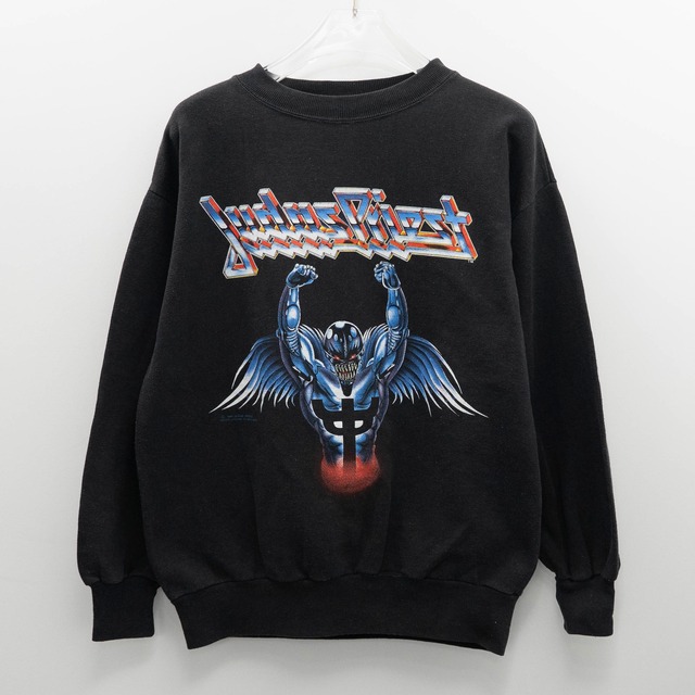 Judas Priest " Pain Killer Tour 1991 Sweatshirt " Fade Tag Fits L-XL 【A11-318】
