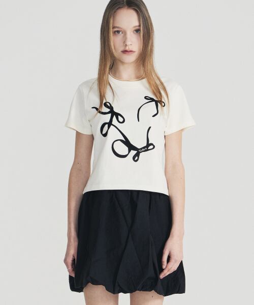 ☆LE SSERAFIM ウンチェ 着用！！【FALLETT】FLOWING RIBBON SHORT