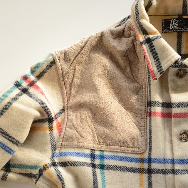 USA製 ペンドルトン Pendleton Lobo ガンパッチ付き チェック ウール
