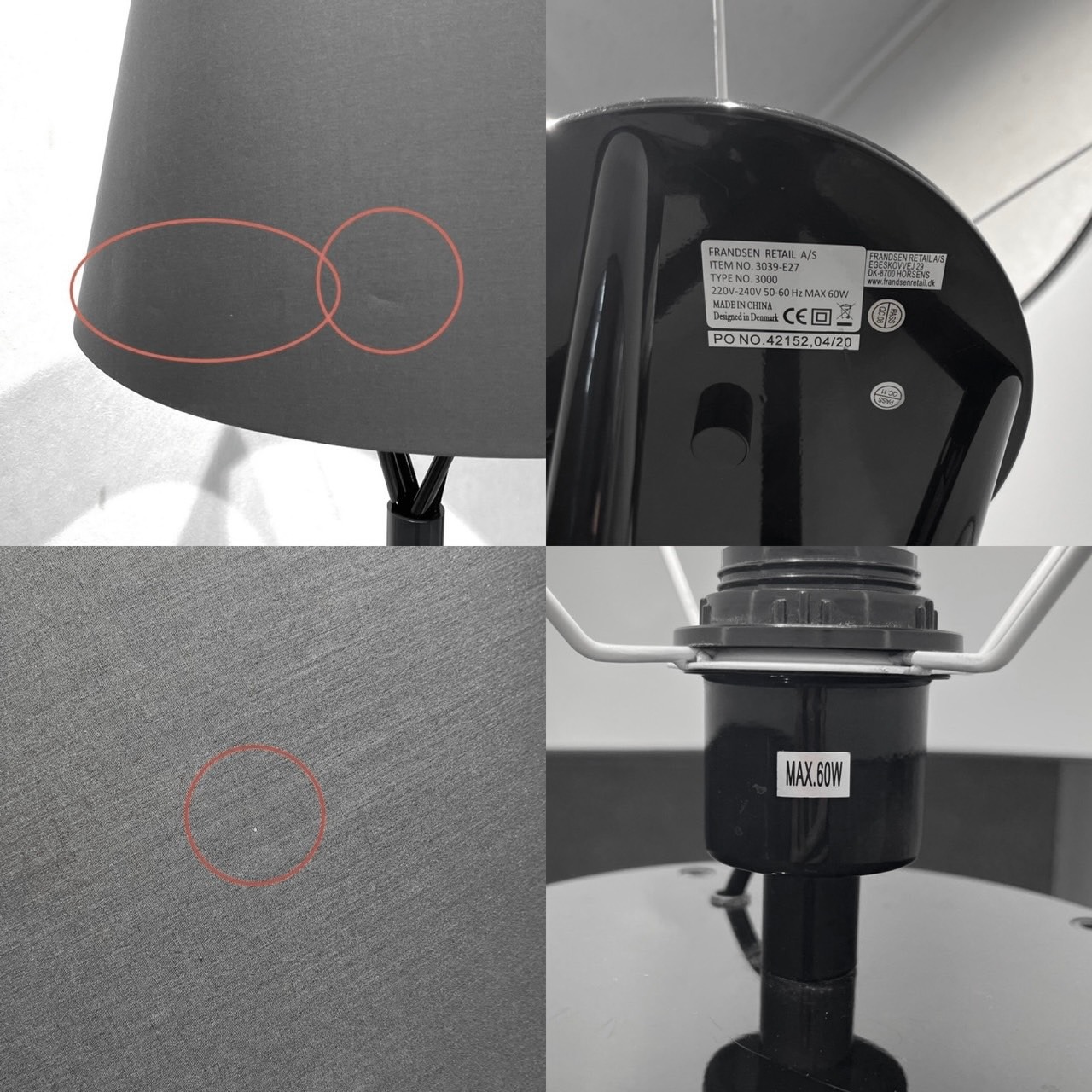 BoConcept ボーコンセプト Main メイン フロアランプ フロアスタンド フロア照明 間接照明 モダン ミニマル ホテルライク