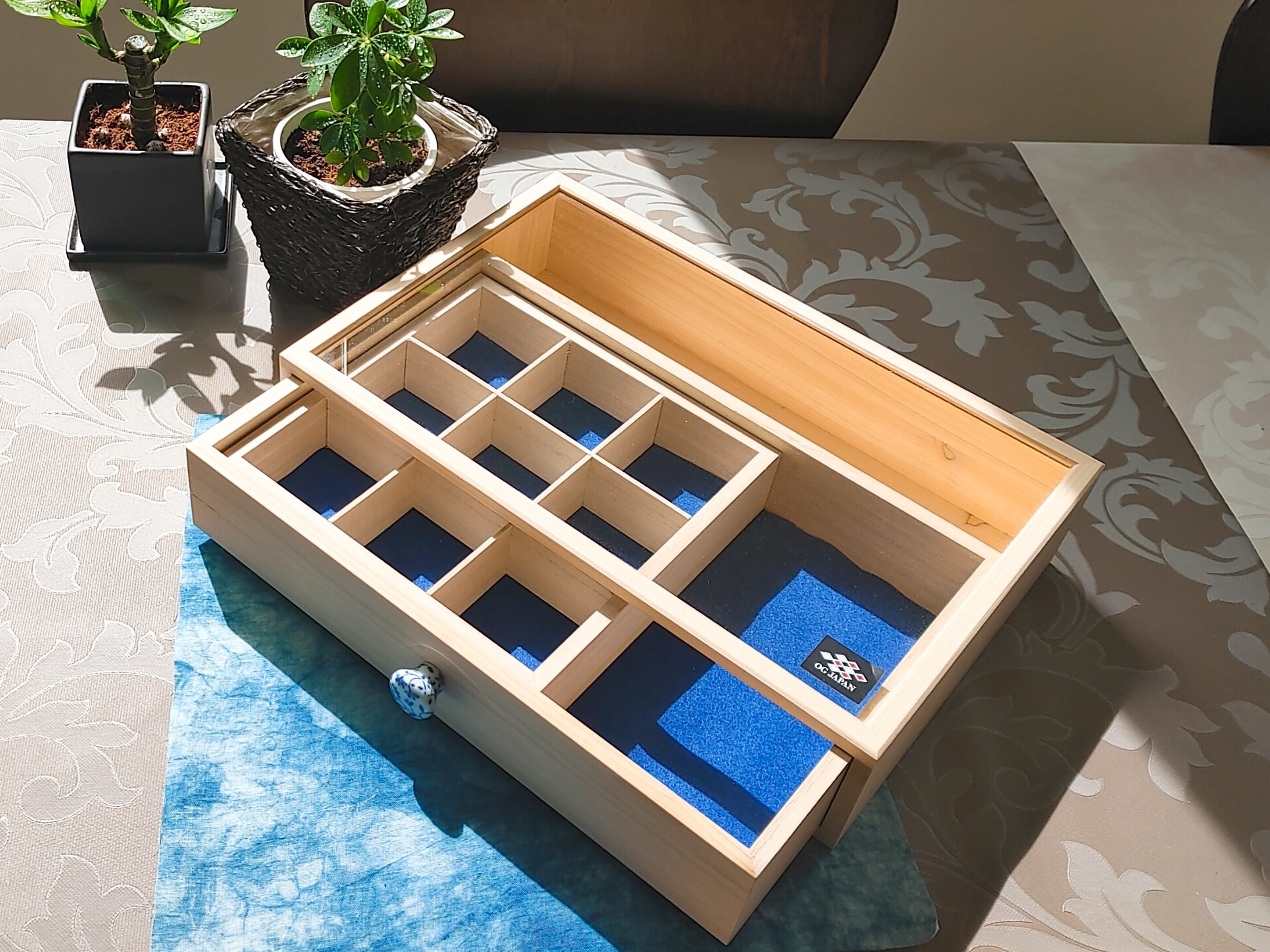 和樹　ウールボックス引き出し式　300x170x150 classiky 引き出しボックス ツガ材 17093-03 – gute gouter