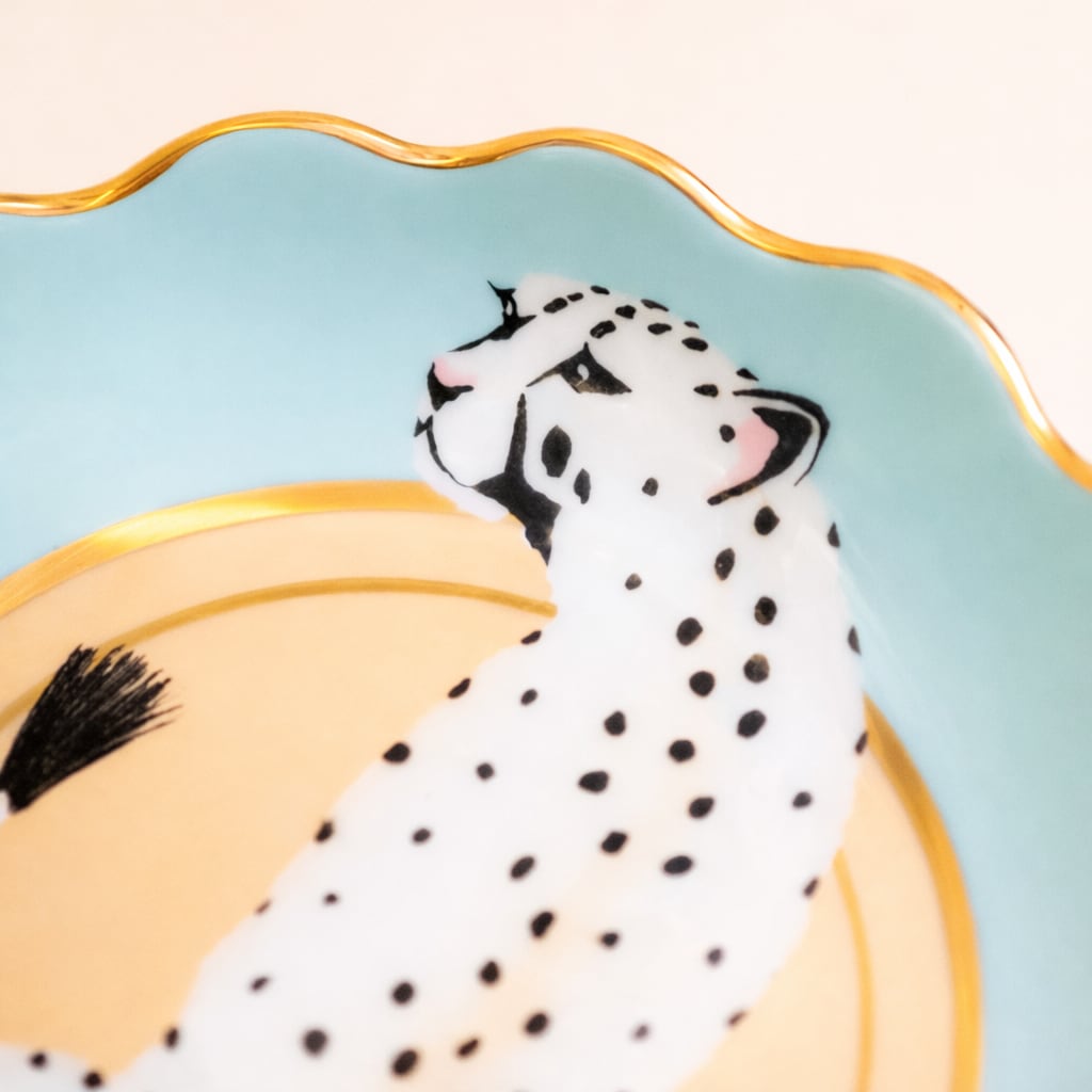 【YVONNE ELLEN】アクセサリートレイ｜レオパード