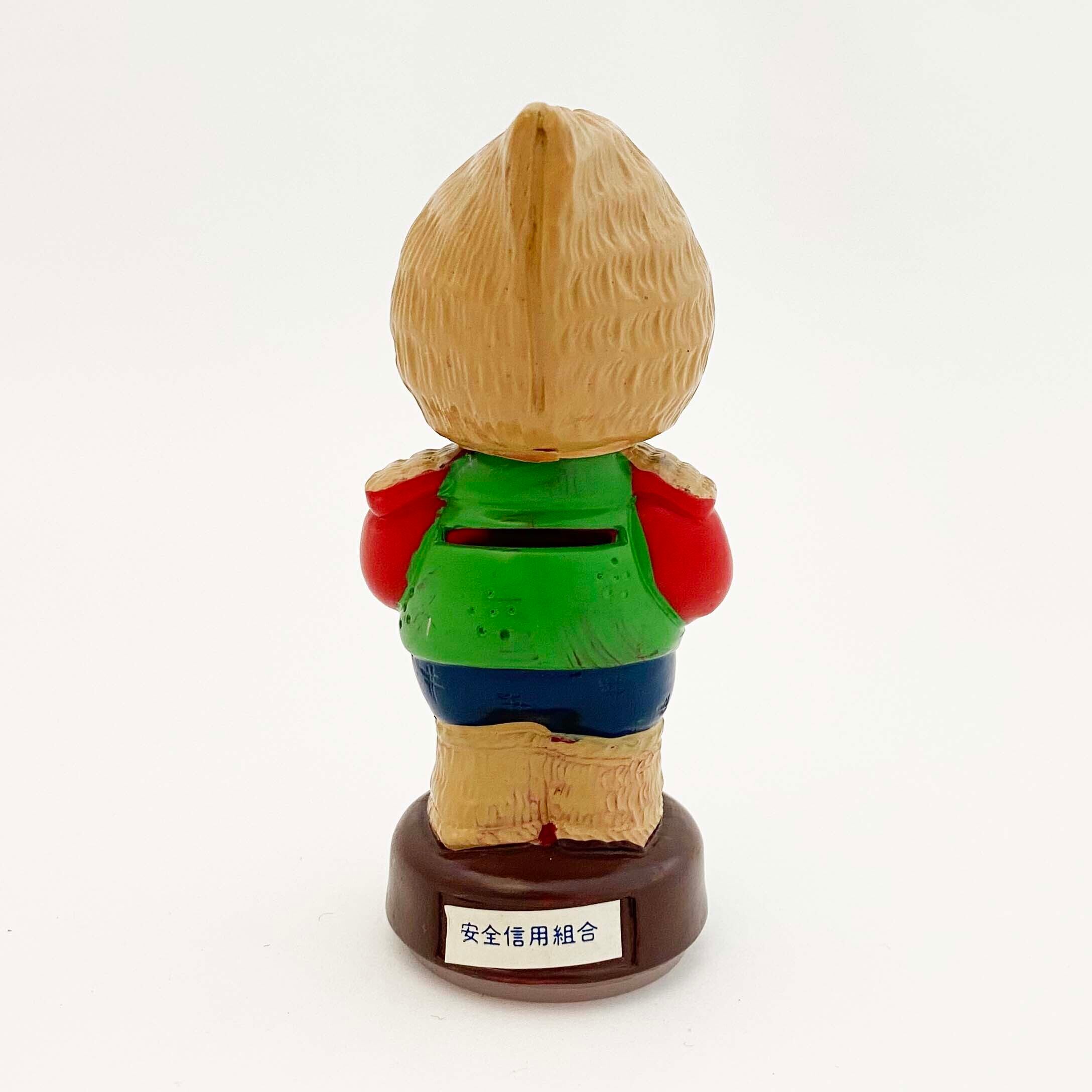 雪ん子ソフビ貯金箱