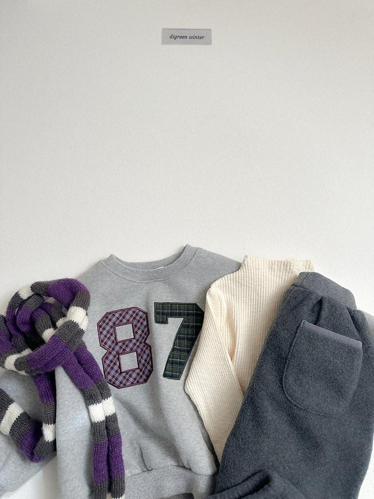 〖取寄〗韓国子供服 / 26winter / Digreen / トープタートルネックT / キッズ / 冬服 *S~2XL*
