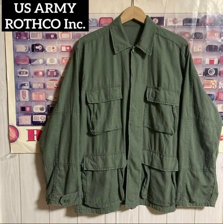 US ARMY ROTHCO社製ミリタリーBDUコンバットサファリジャケット 【公式