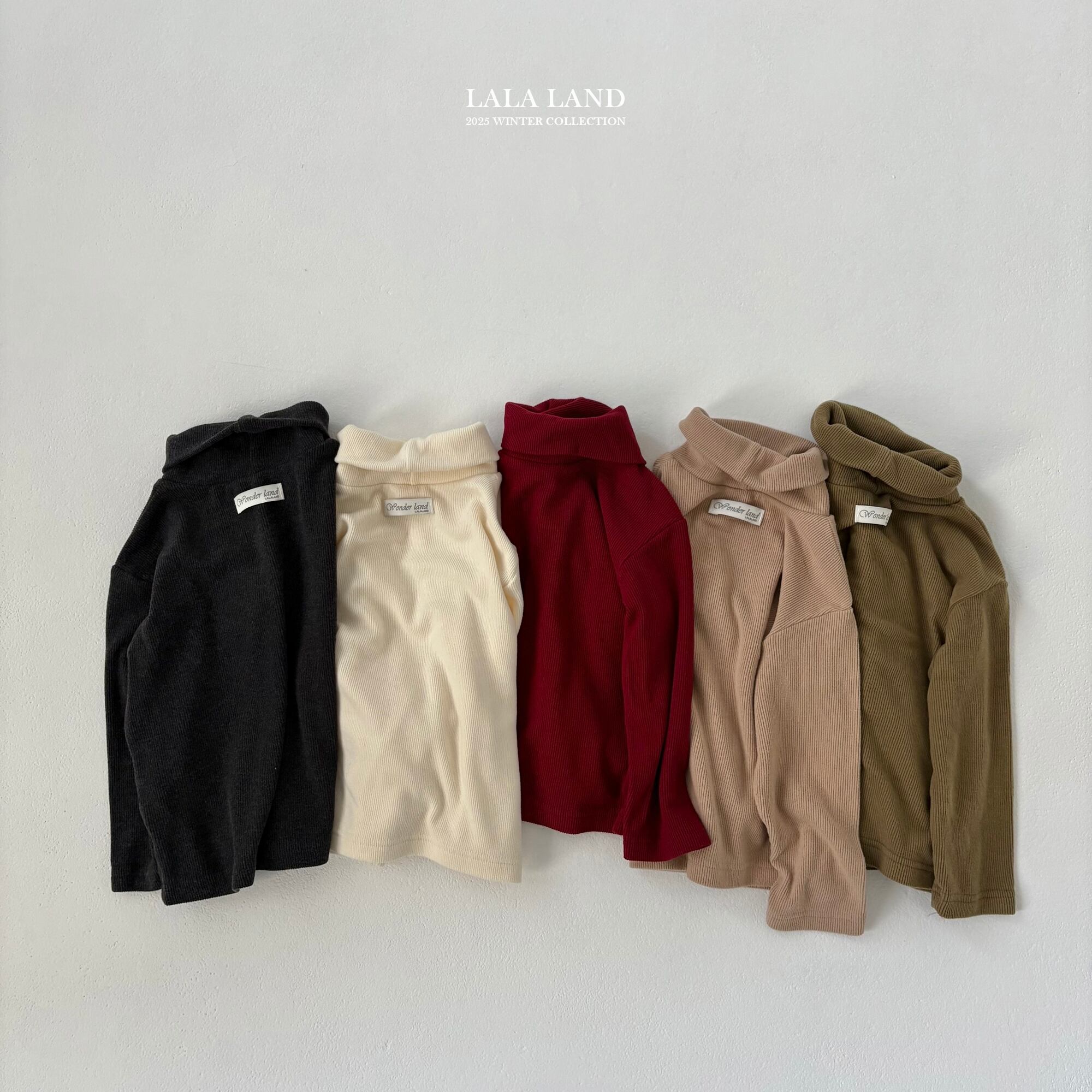 inner neck polar tee【lalaland】※12月下旬発送予定