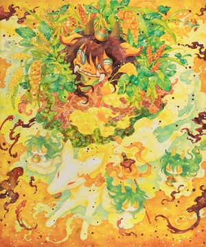 宮間夕子「豊作の訪れ」