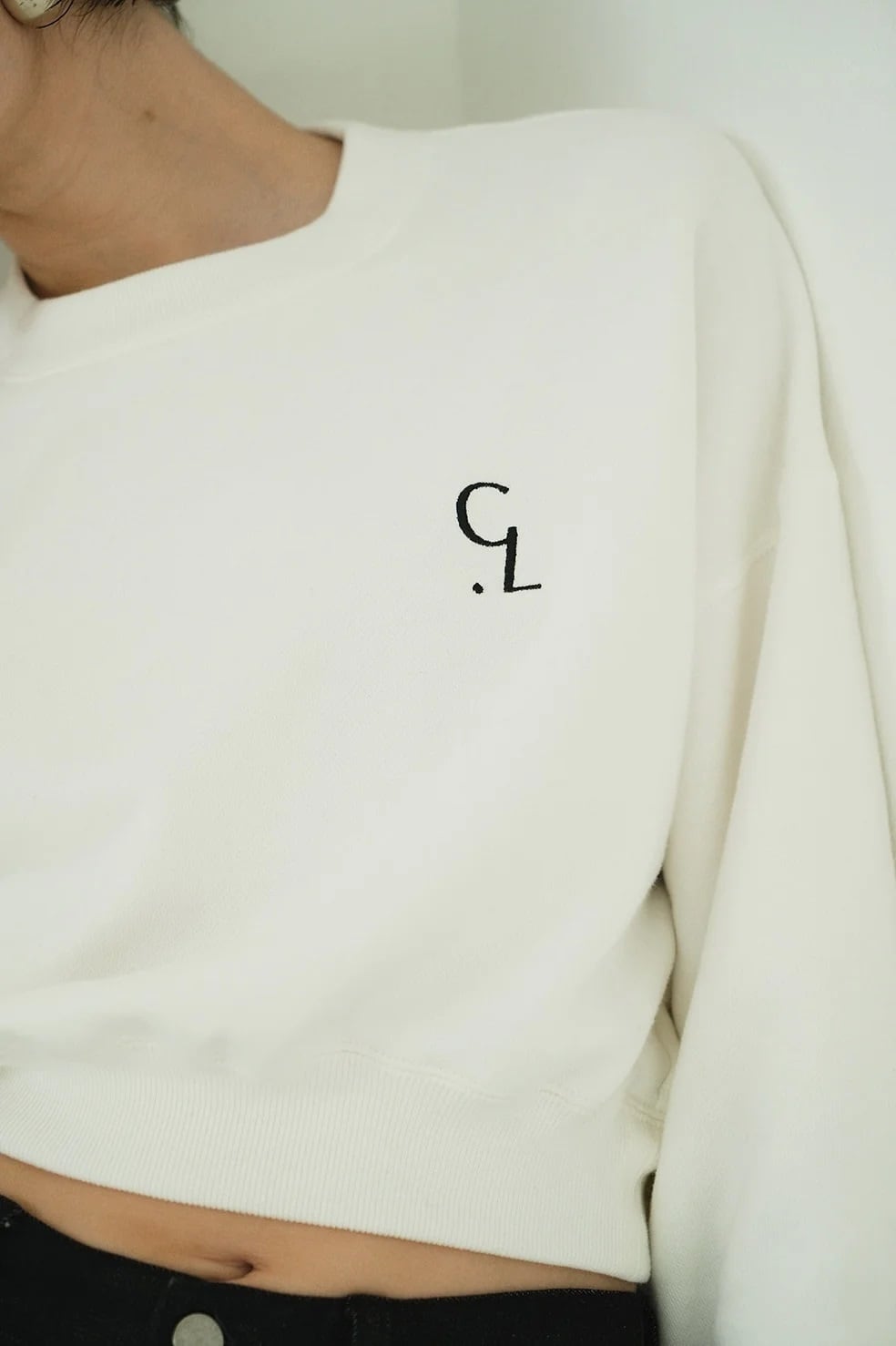 CLANE(クラネ) LOGO SHORT SWEAT TOPS | サウスオレンジ｜メンズ