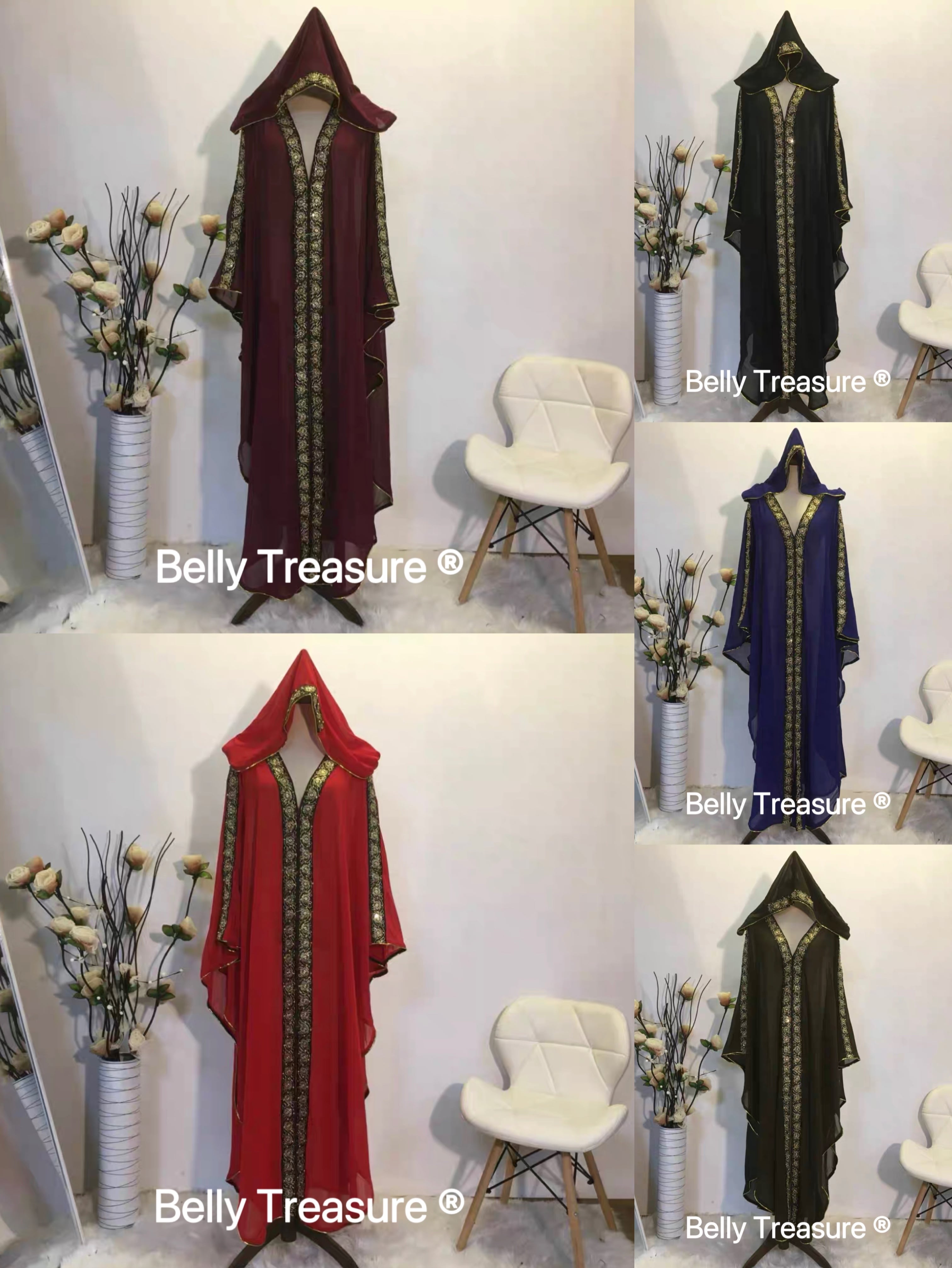 ガラベーヤ 5カラー QZWH 6335 202207 | Belly Treasure®︎