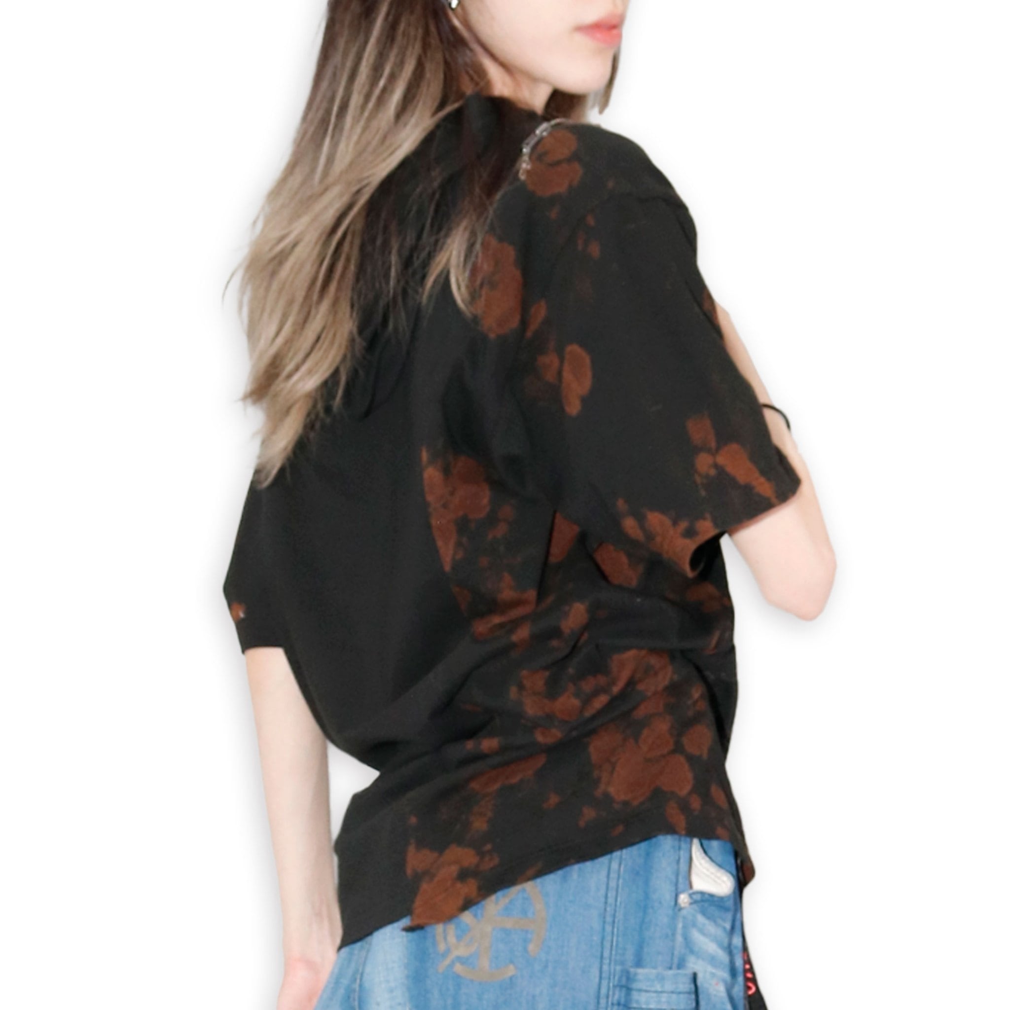 d.i.a.トップス Shoulder zip T-Shirt(Half) | Desoro Works