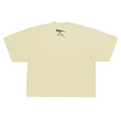 GLASSES#01 / Tシャツ / クリーム/男女兼用 / オーバーサイズ