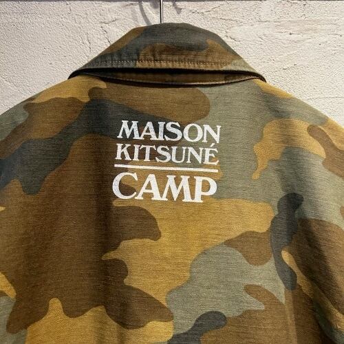 Maison Kitsune メゾンキツネ 迷彩ジャケット サイズM(予約中 Maison Kitsune メゾンキツネ 迷彩ジャケット サイズM(予約中