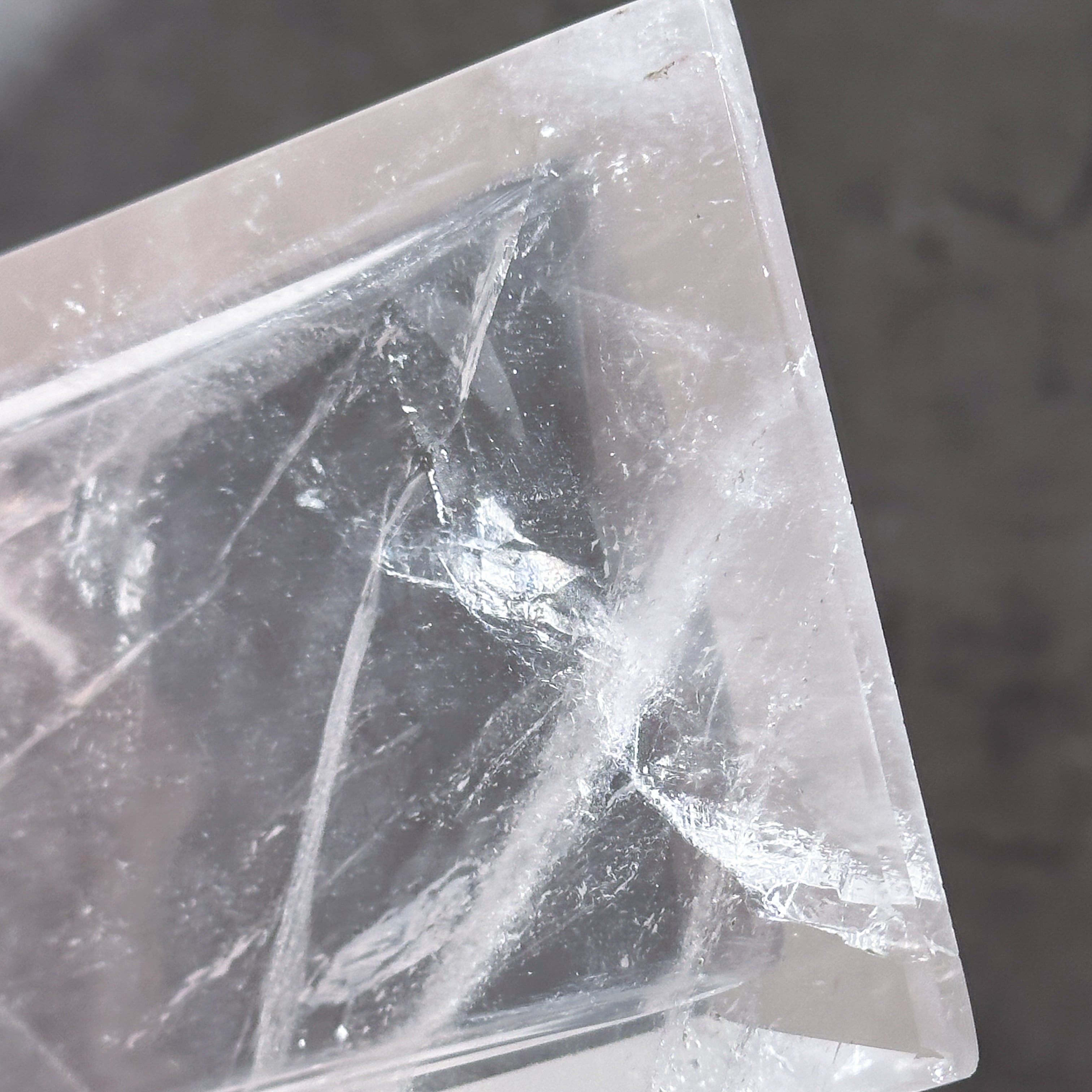 クリアクォーツのトレー 03◇ Clear Quartz ◇ 天然石・鉱物