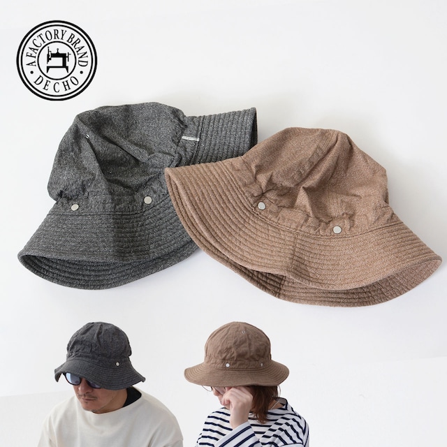 DECHO [デコー] KOME HAT [1-10SD24] コメハット・シャンブレーハット・アウトドアハット・キャンプハット・アウトドア・キャンプ・MEN'S / LADY'S [2024SS]