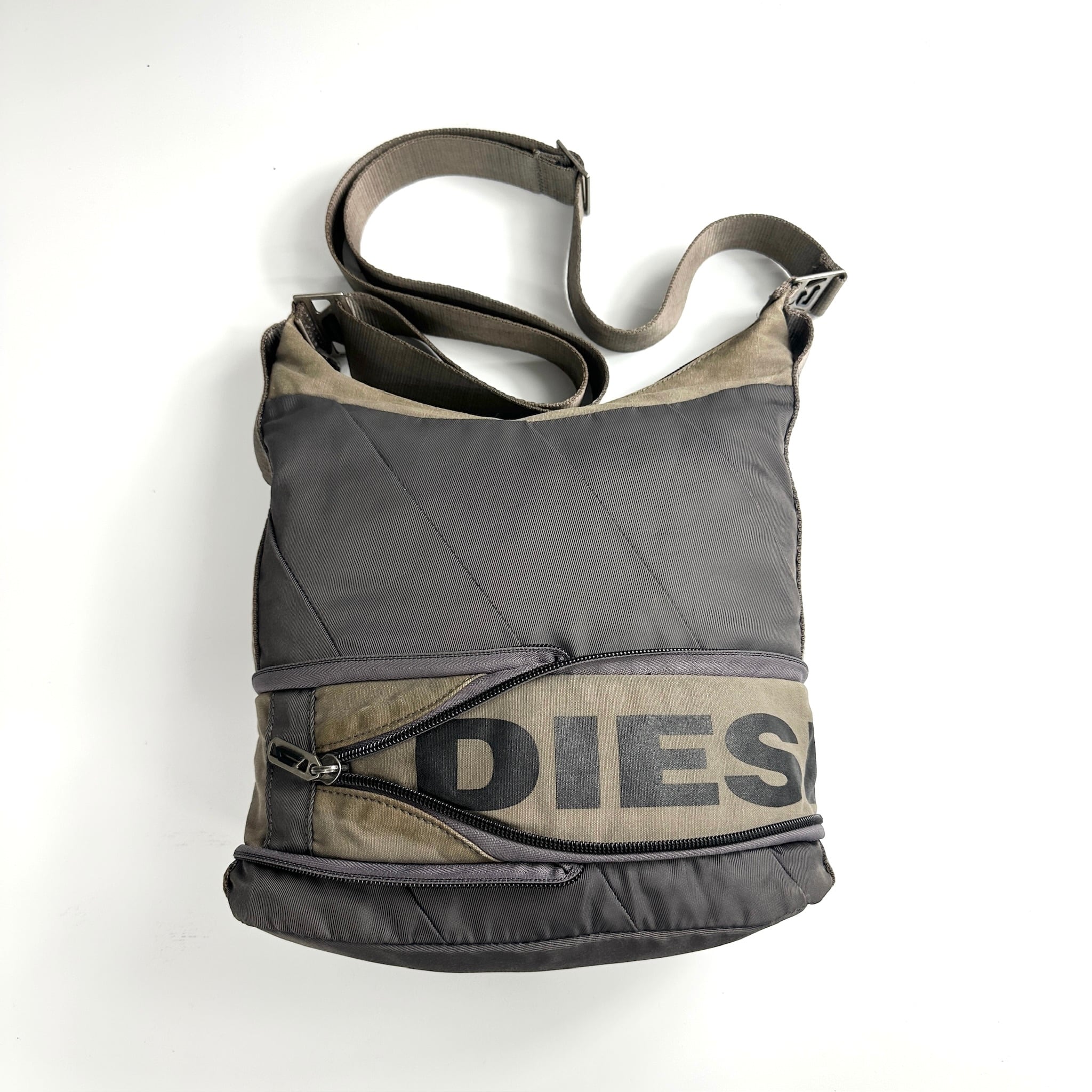 00s DIESEL gimmick shoulder bag