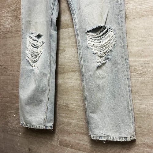 THE ROW ザ ロウ Burty Jean ダメージデニムパンツ 638 W2951 THE ROW ザ ロウ Burty Jean ダメージデニムパンツ 638 W2951
