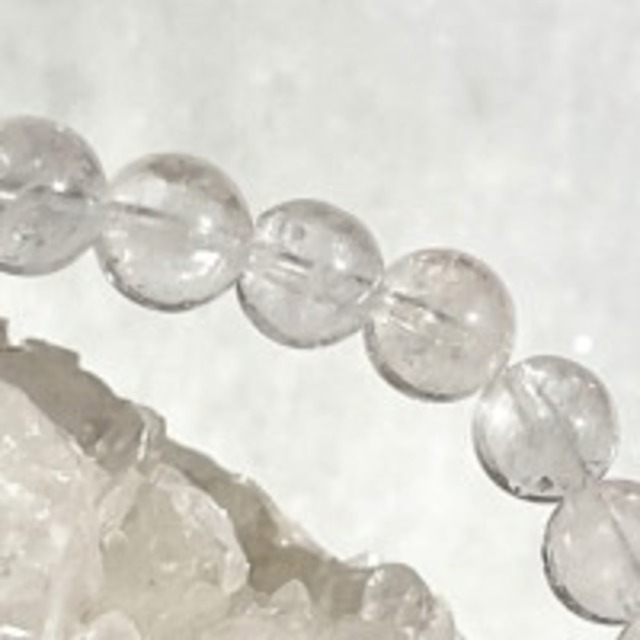 【希少・超美石】ダンビュライト　6ｍｍ　ブレスレット（要サイズ確認）