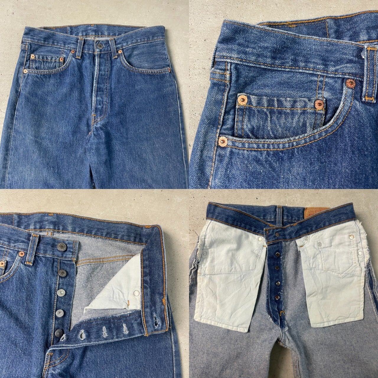 90年代 Levi's リーバイス 501 ストレート デニムパンツ メンズW31