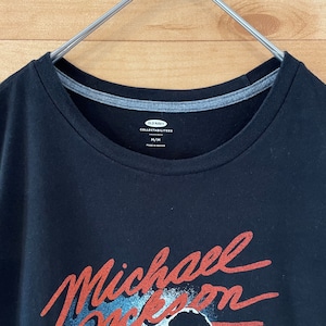 【OLD NAVY】マイケルジャクソン 音楽Tシャツ イラスト プリント Michael Jackson Mサイズ MEXICO us古着