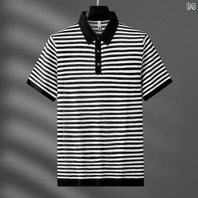 2005ss dior homme guitar embroidery border polo shirt | PAY ID