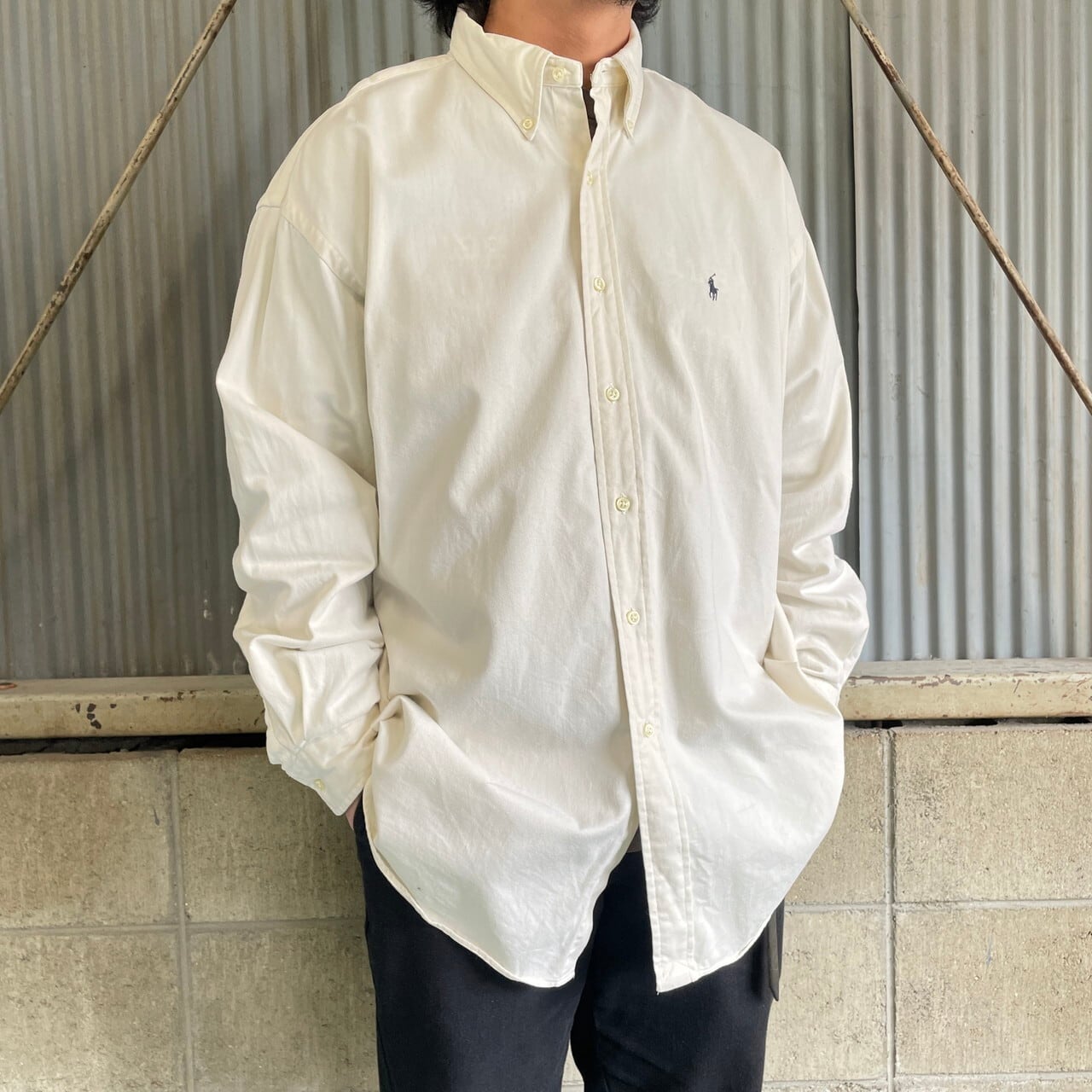 ビッグサイズ 90年代 Ralph Lauren ラルフローレン BLAKE ボタンダウン  