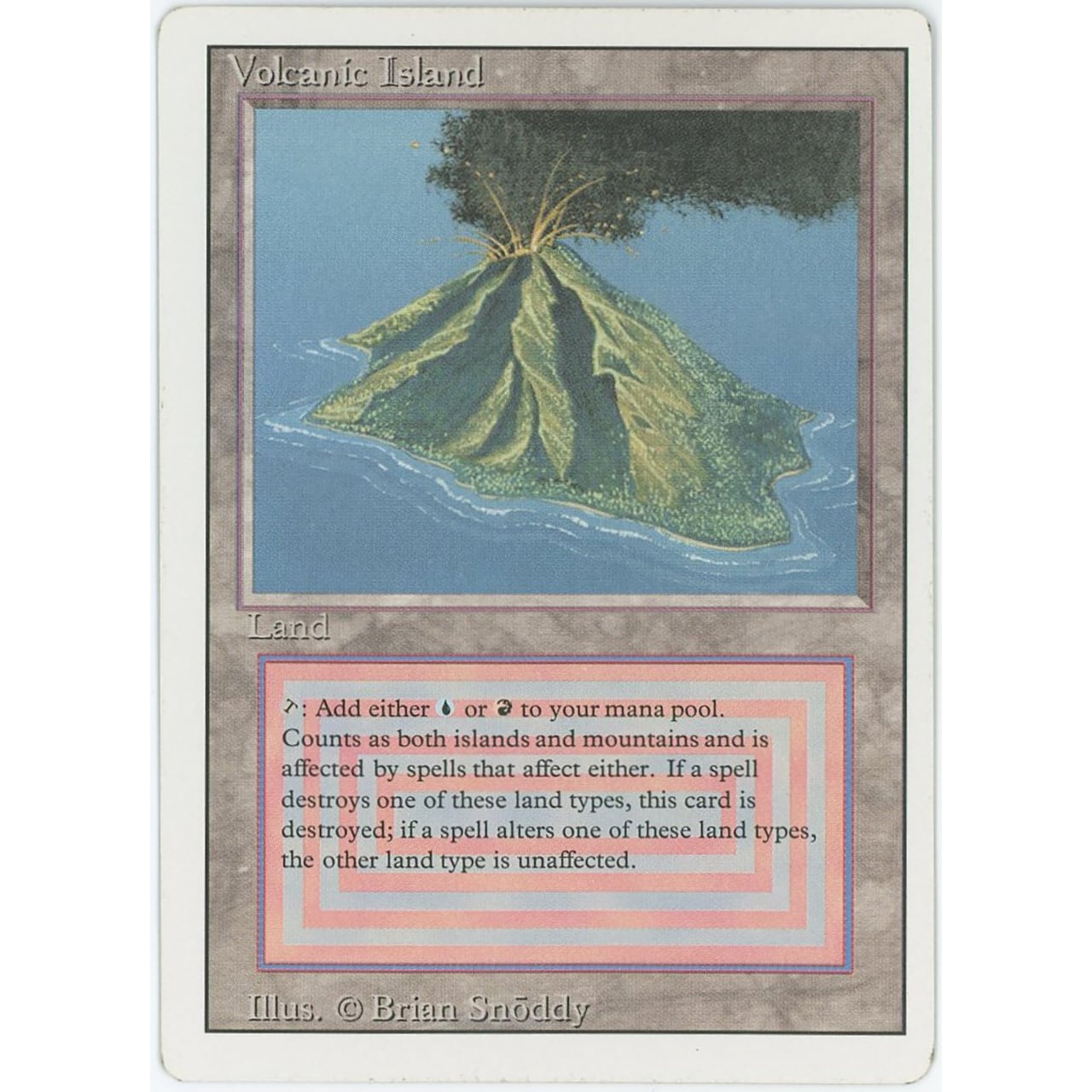 【状態B】Volcanic Island 3ED【EN】[MTG] #1443