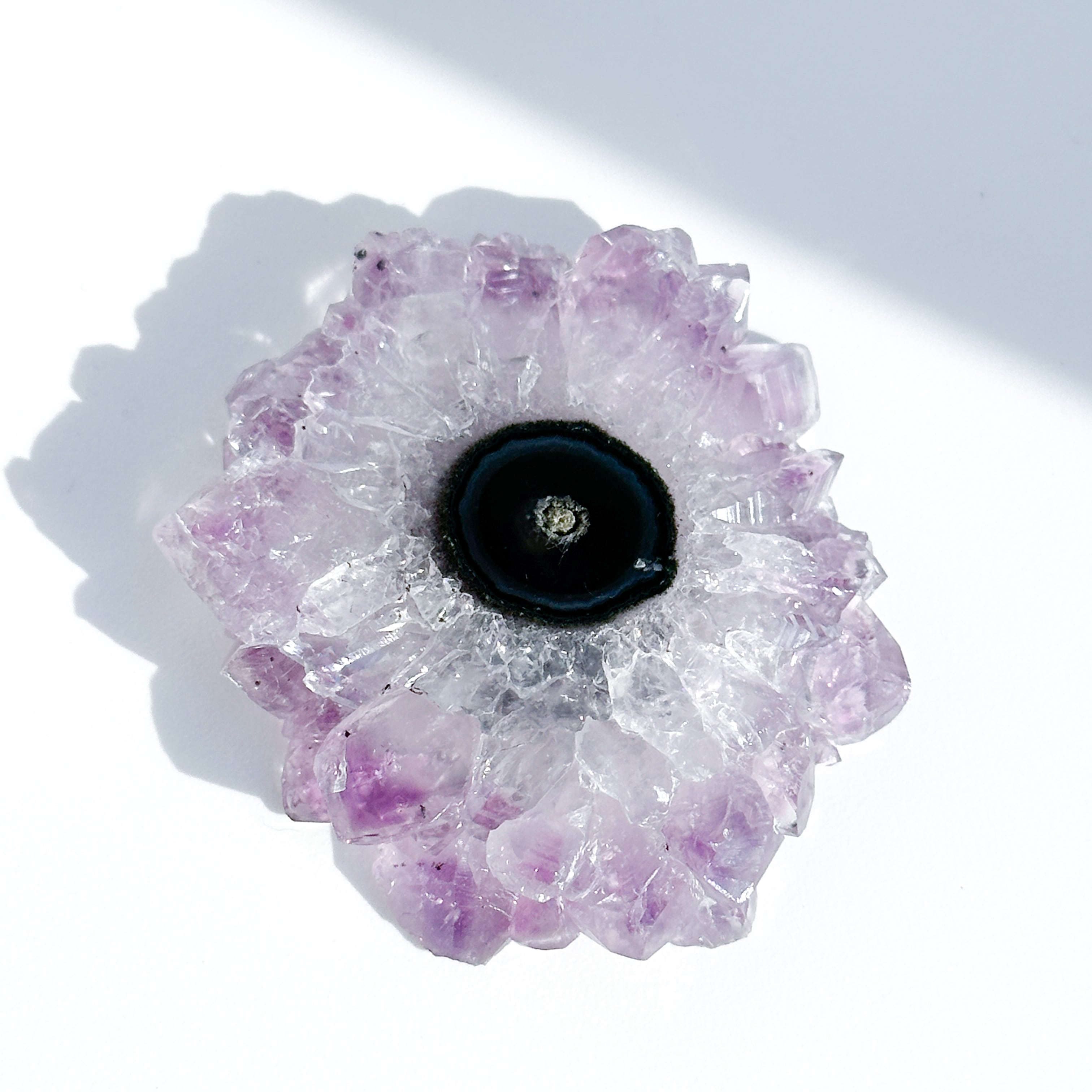 フラワーアメジスト スライス64◇ Flower Amethyst ◇天然石・鉱物・パワーストーン