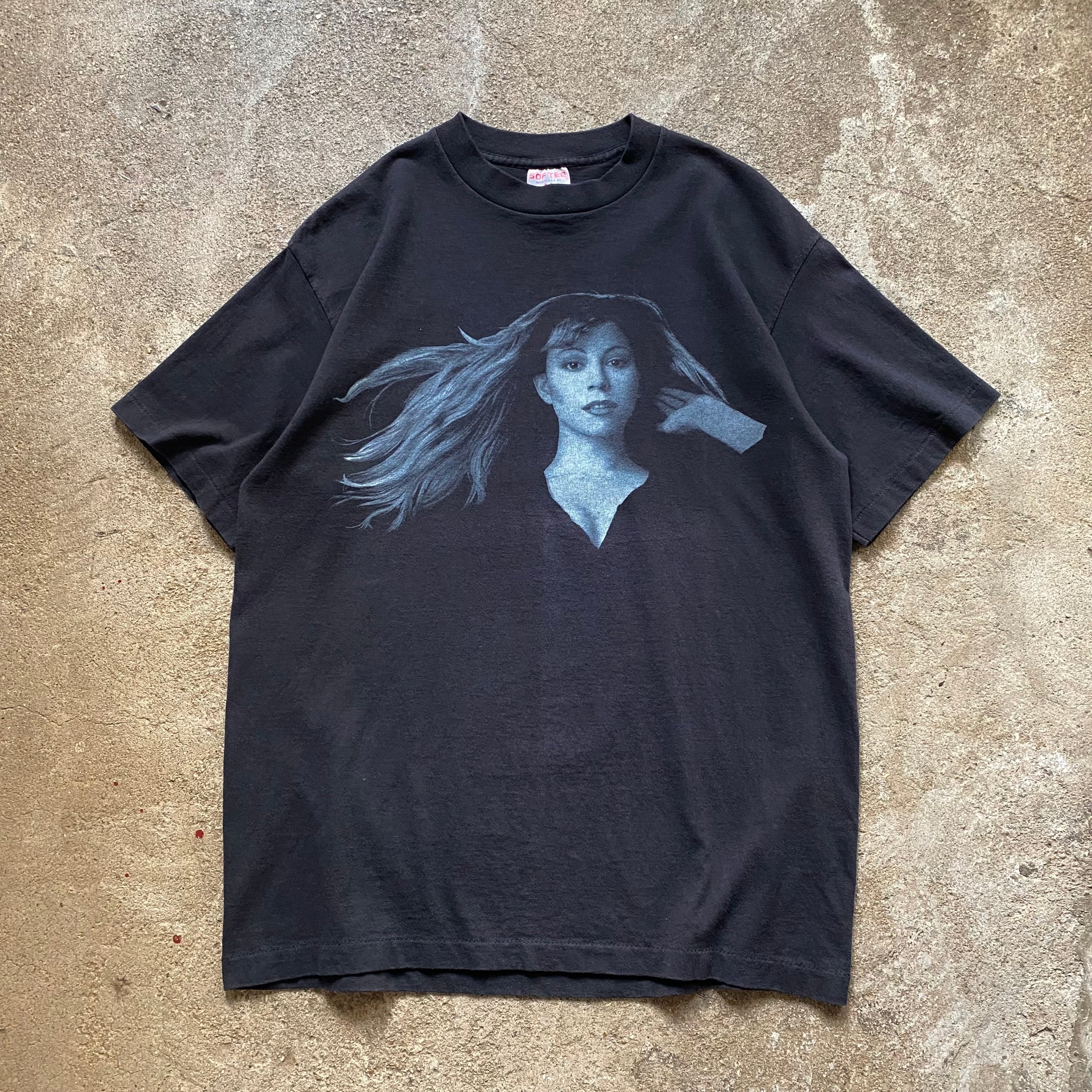 00s OLD STUSSY/Naomi Campbell print Tee/L/ナオミキャンベルプリント