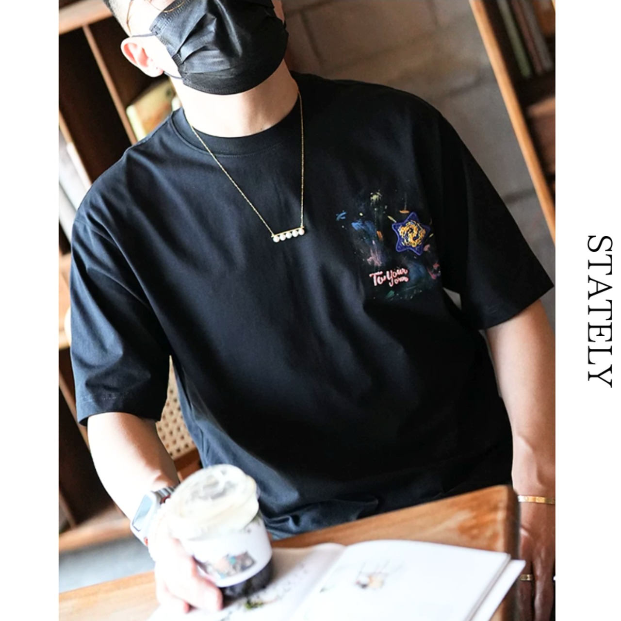 Star Splash Tee/2color_T283・画像8