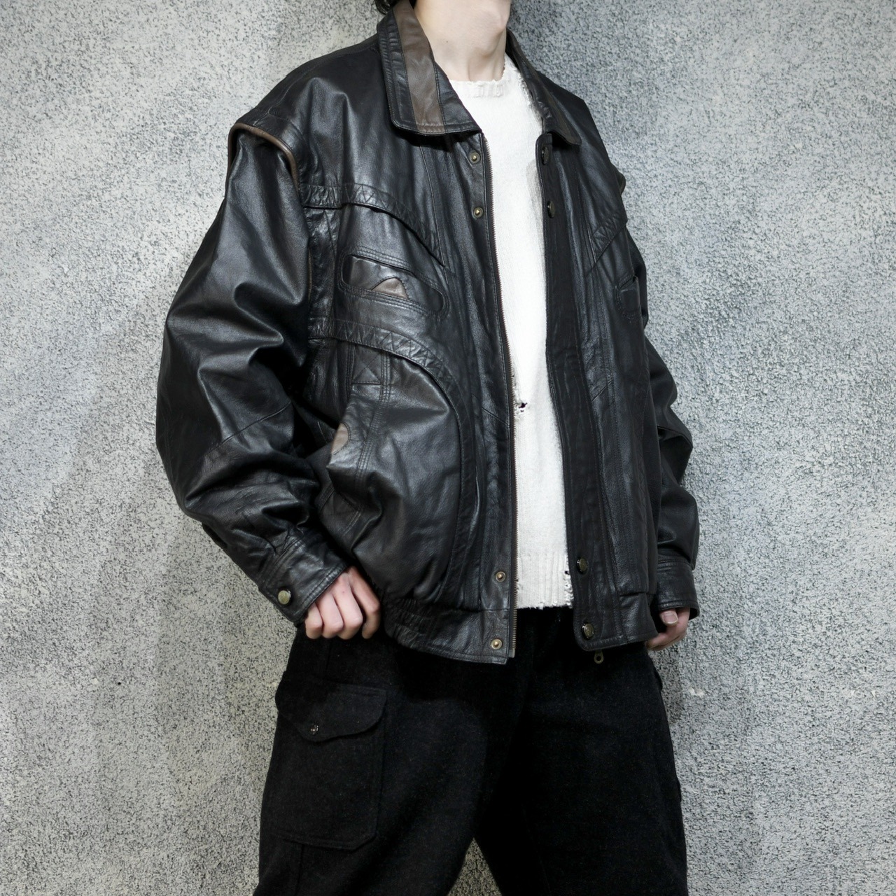 design leather jacket