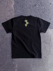 Noi×Bababa /龍・花・蓮Compact Tee(black)