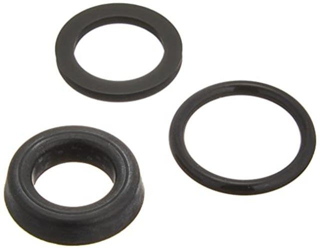 KVK シャワーホースパッキンセット PZKF26-3 ブラック