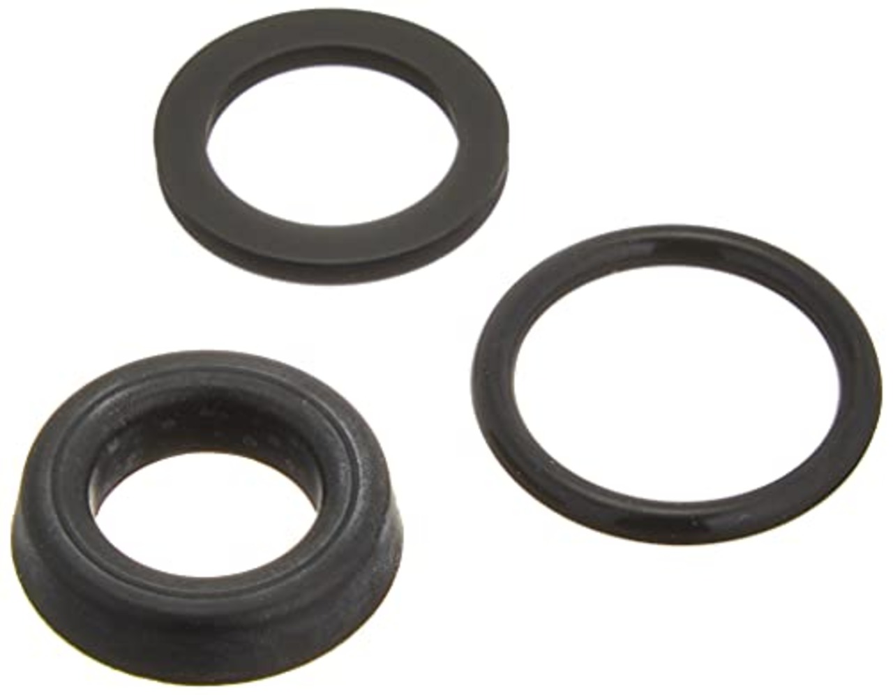 KVK シャワーホースパッキンセット PZKF26-3 ブラック